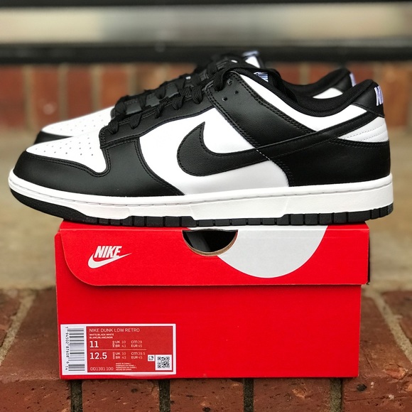 Nike Dunk Low Black / White ‘Panda’ - Picture 9 of 12